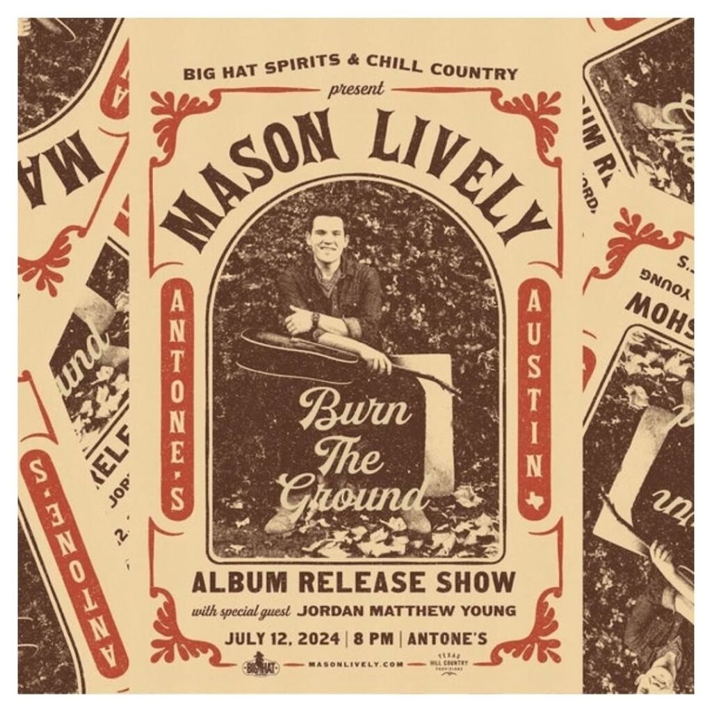 Mason Lively — Burn The Ground — promo 1