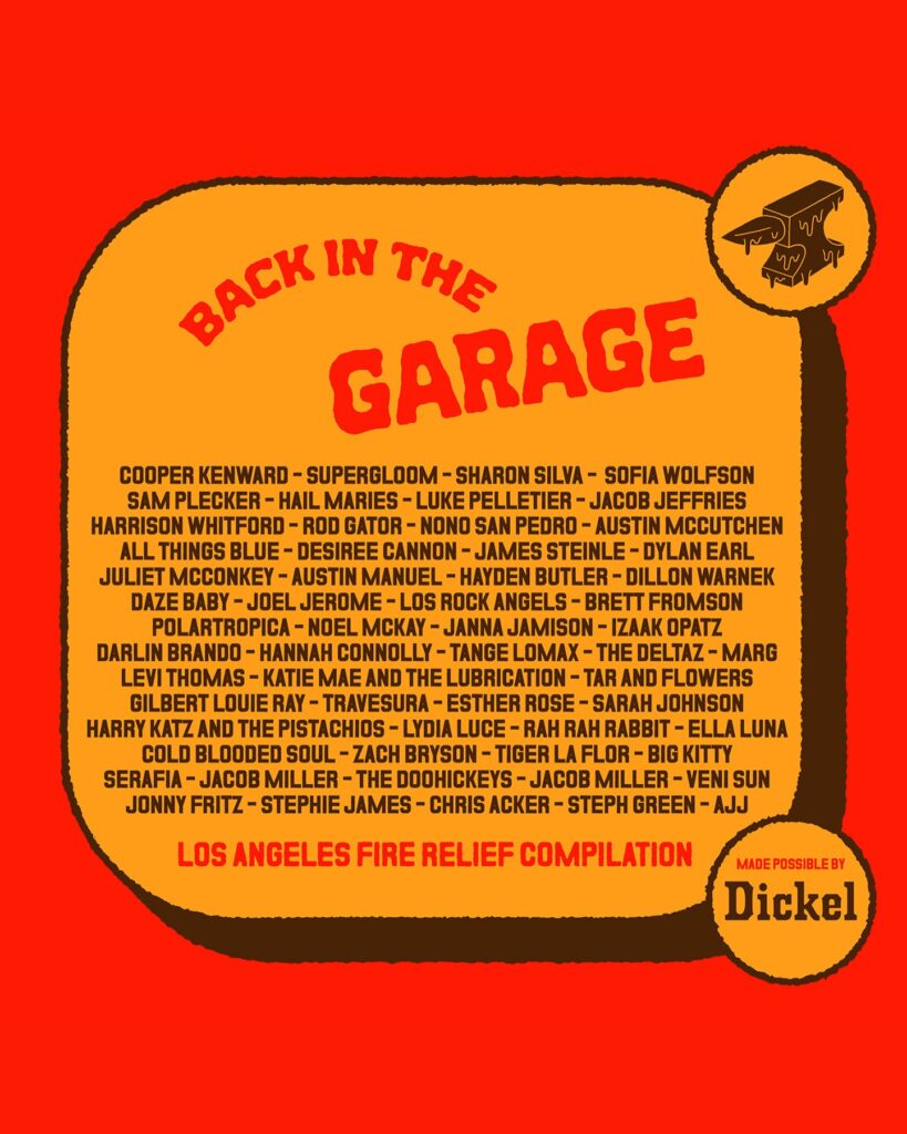 Back In The Garage — Los Angeles Fire Relief — promo 1