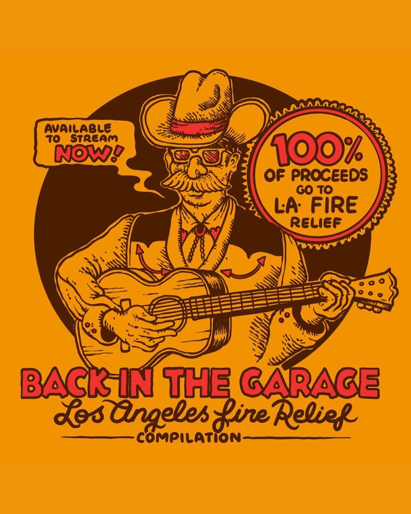 Back In The Garage — Los Angeles Fire Relief — promo 2